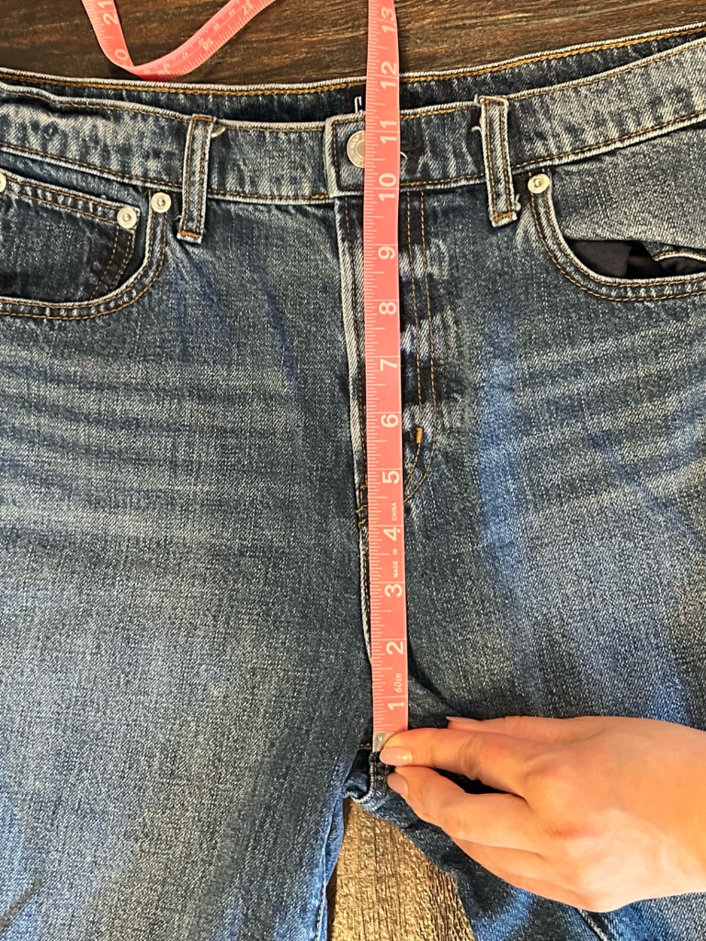 GAP Denim Jean Shorts Cut Offs - 7in - Picture 7 of 9